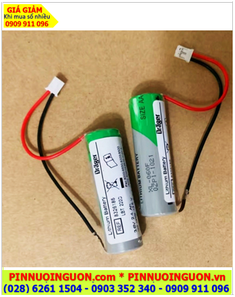 Pin nuôi nguồn PLC DRAGER AA2400mAh Lithium 3.6v chính hãng, Xuất xứ Hàn Quốc